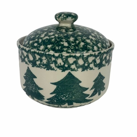 Tienshan Kitchen Folk Craft Sponge By Tienshan Small Canister Jar